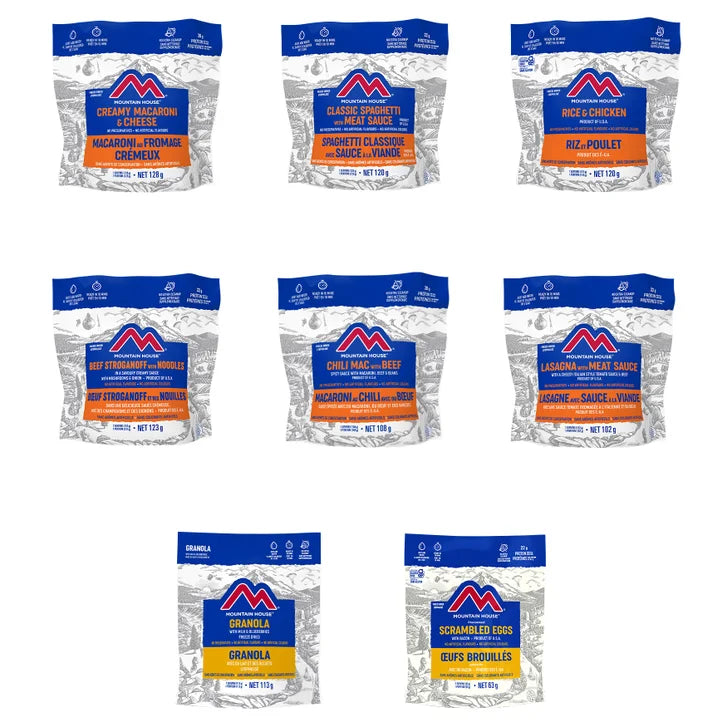 Mountain House 14 Pouch Food Kit