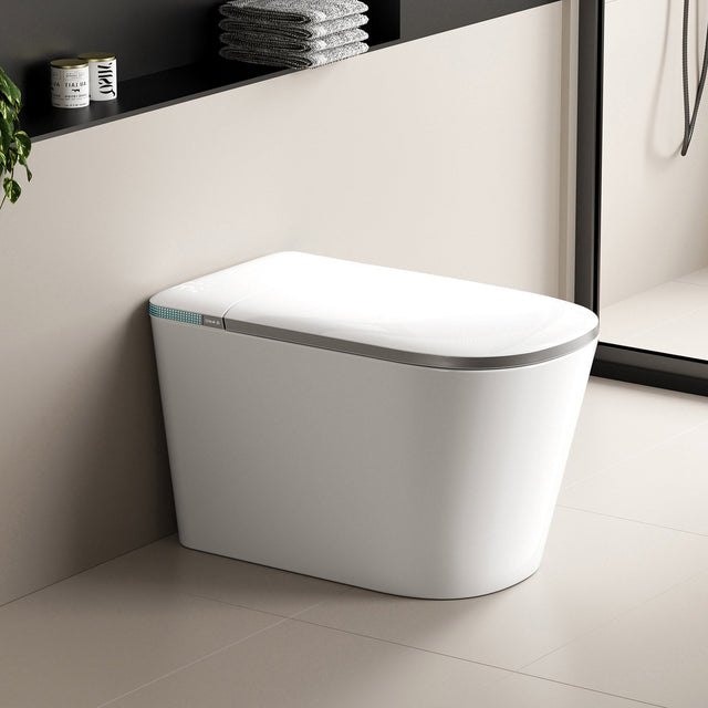 AQUAVIT PURITY Elongated Smart Bidet Toilet with foam/deodorizer O1