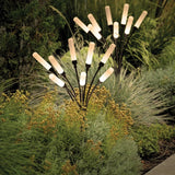 Aurora Lighting Solar Frosted Acrylic Firefly Light, Pack of 4