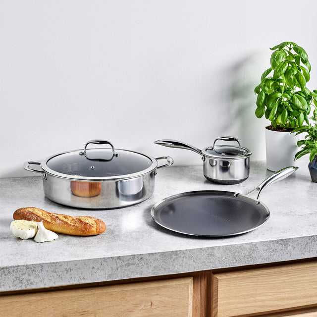HexClad Hybrid Cookware Set, 5-piece Q8