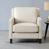 Prospera Home West Park Top-grain Leather Chair