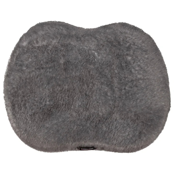 Kirkland Signature Aero Cloud Faux Fur Pillow Pet Bed, Grey