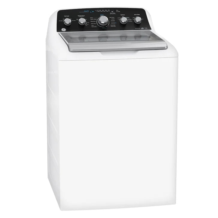 GE 27 in. 4.9 cu ft. Top Load Washer with SaniFresh Option