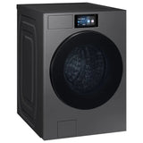 Samsung Bespoke 27 in. 6.1 cu.ft. Dark Steel Front Load Washer with 7 in. LCD Display