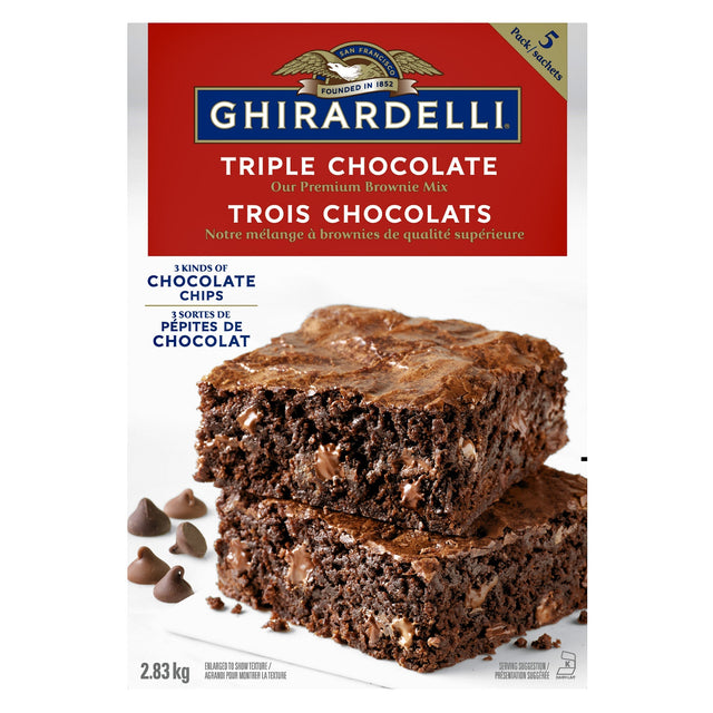 Ghirardelli Premium Brownie Mix, 2.83 kg S8