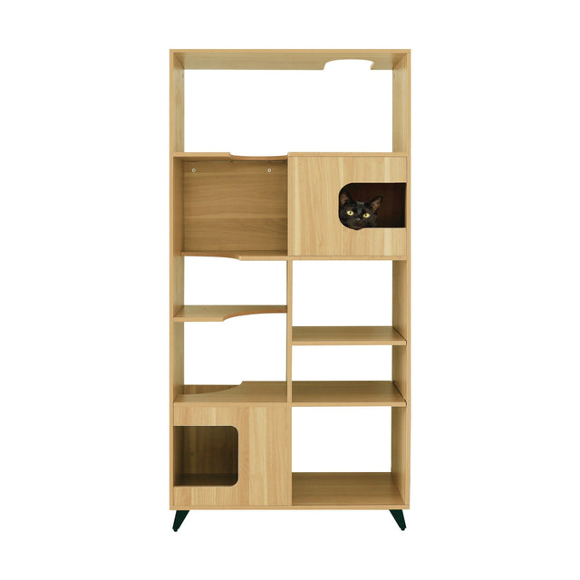 4 Cats & Dogs Clifford Functional Display Shelf with Integrated Cat Perches H0