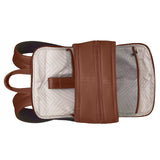 Champs Onyx Collection Classic Leather Backpack, 15 L