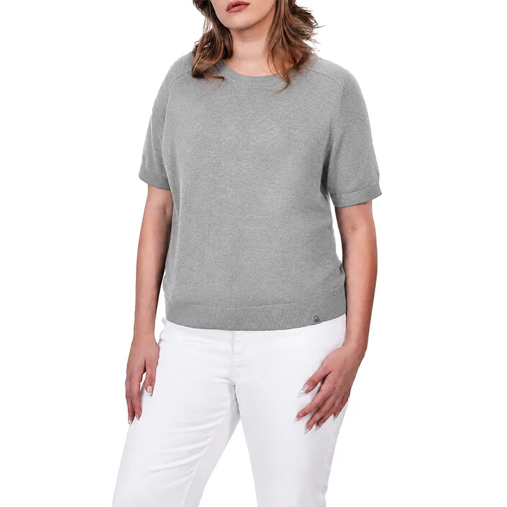 United Colors of Benetton Women’s Short Sleeve Crew Neck Sweater