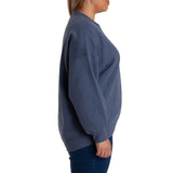 Lazypants Women's Fleece High-low Crewneck Sweatshirt