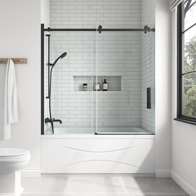 OVE Decors Kelsey 60 in. Sliding Bathtub Door T9