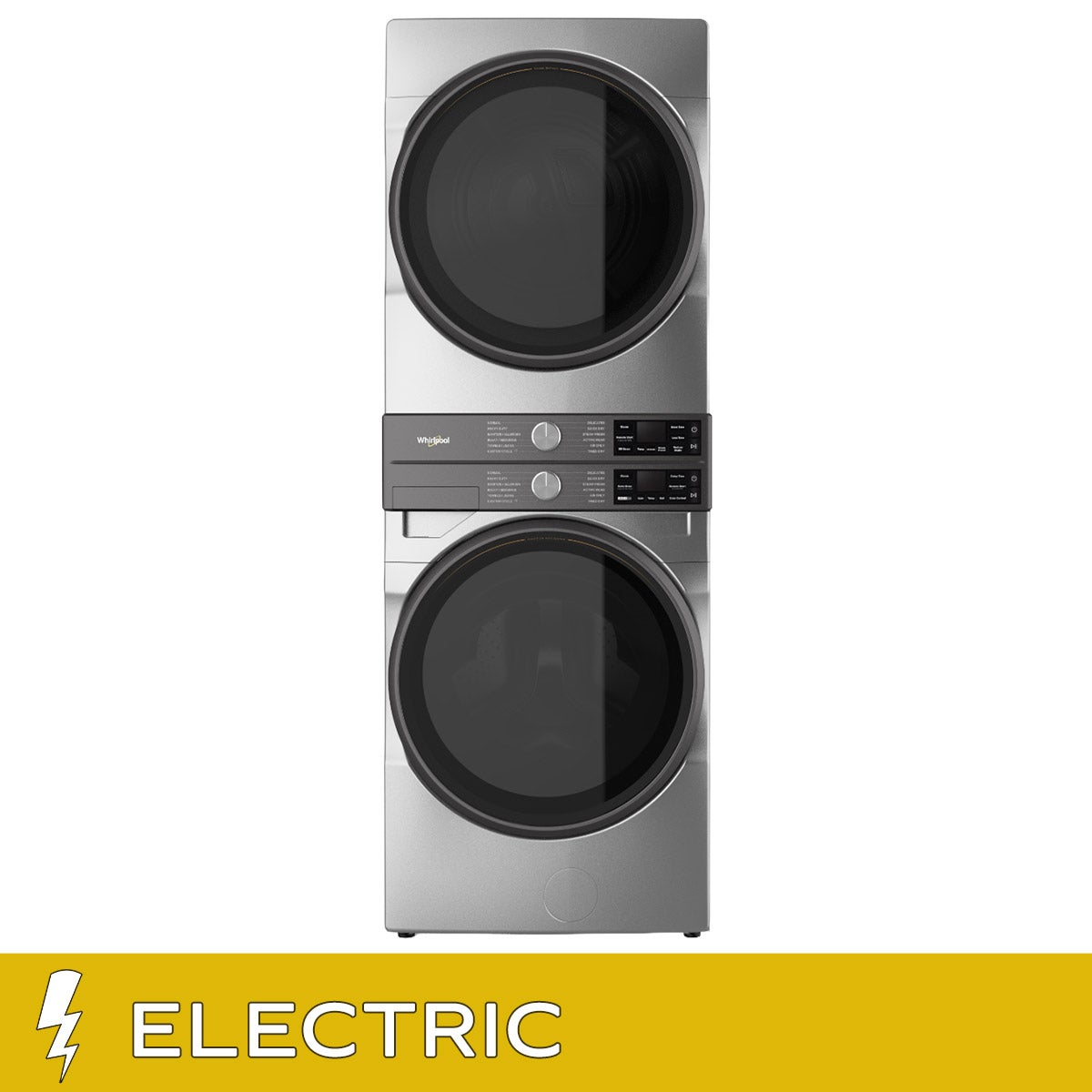 Whirlpool 28 in. Laundry Centre 5.2 cu ft. Washer and 7.4 cu ft. Electric Vented Dryer with UV Clean