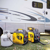 Champion 3300W Running / 4000W Peak Dual Fuel Inverter Generator with CO Shield