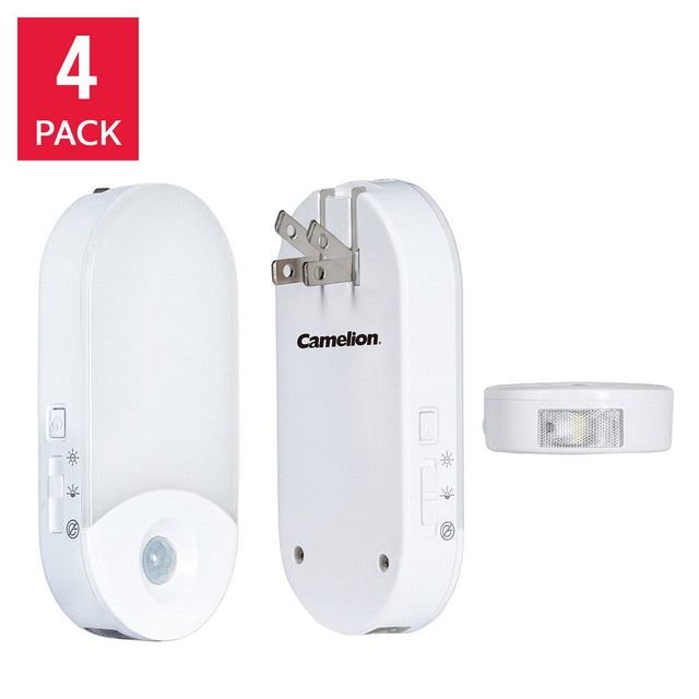 Camelion Multi-Function Night Light, Pack of 4 N3