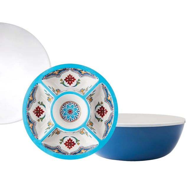 Pandex Melamine Serving Set, 4-pieces W4
