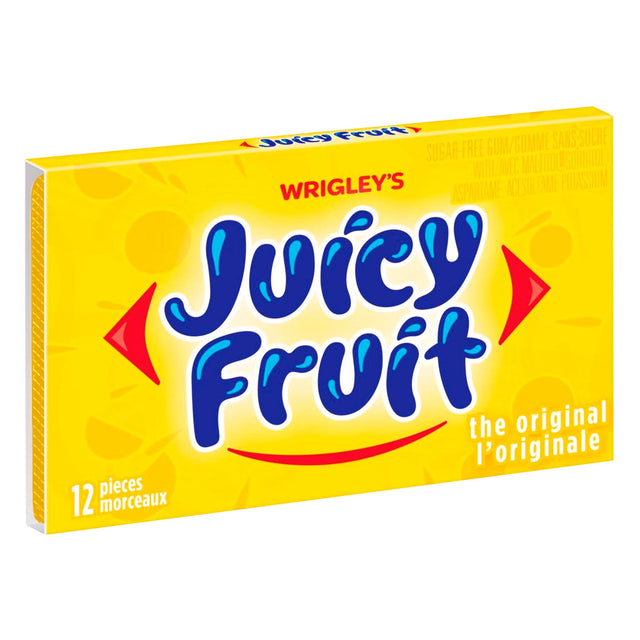 Juicy Fruit The Original Gum, 12 × 12 pieces Y0