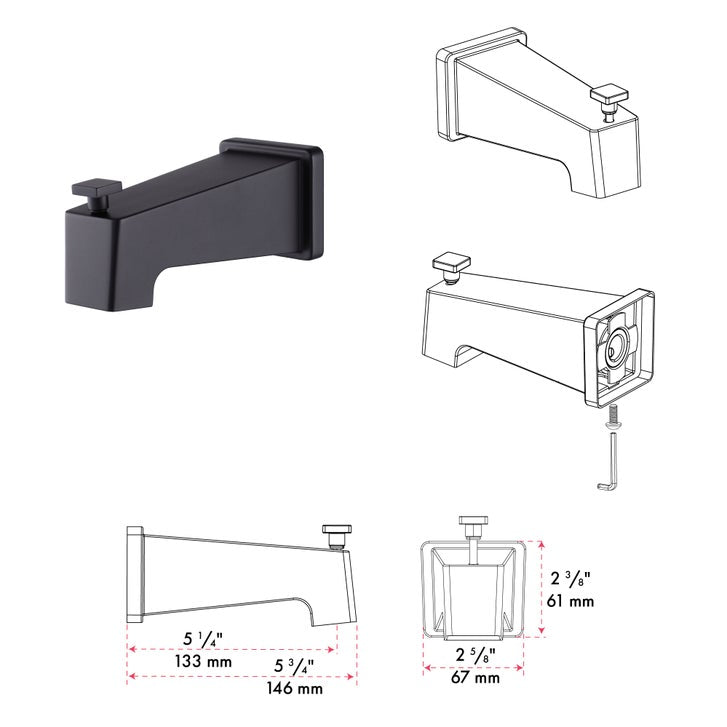 Akuaplus Luna Pressure Balance Shower System