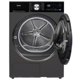 Midea Laundry Bundle 3.1 cu ft. Front Load Washer and 4.4 cu ft. Electric Dryer with Stacking Kit