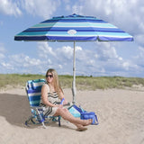 RIO 2.3m (7.5 ft) Beach Umbrella with AnchorX