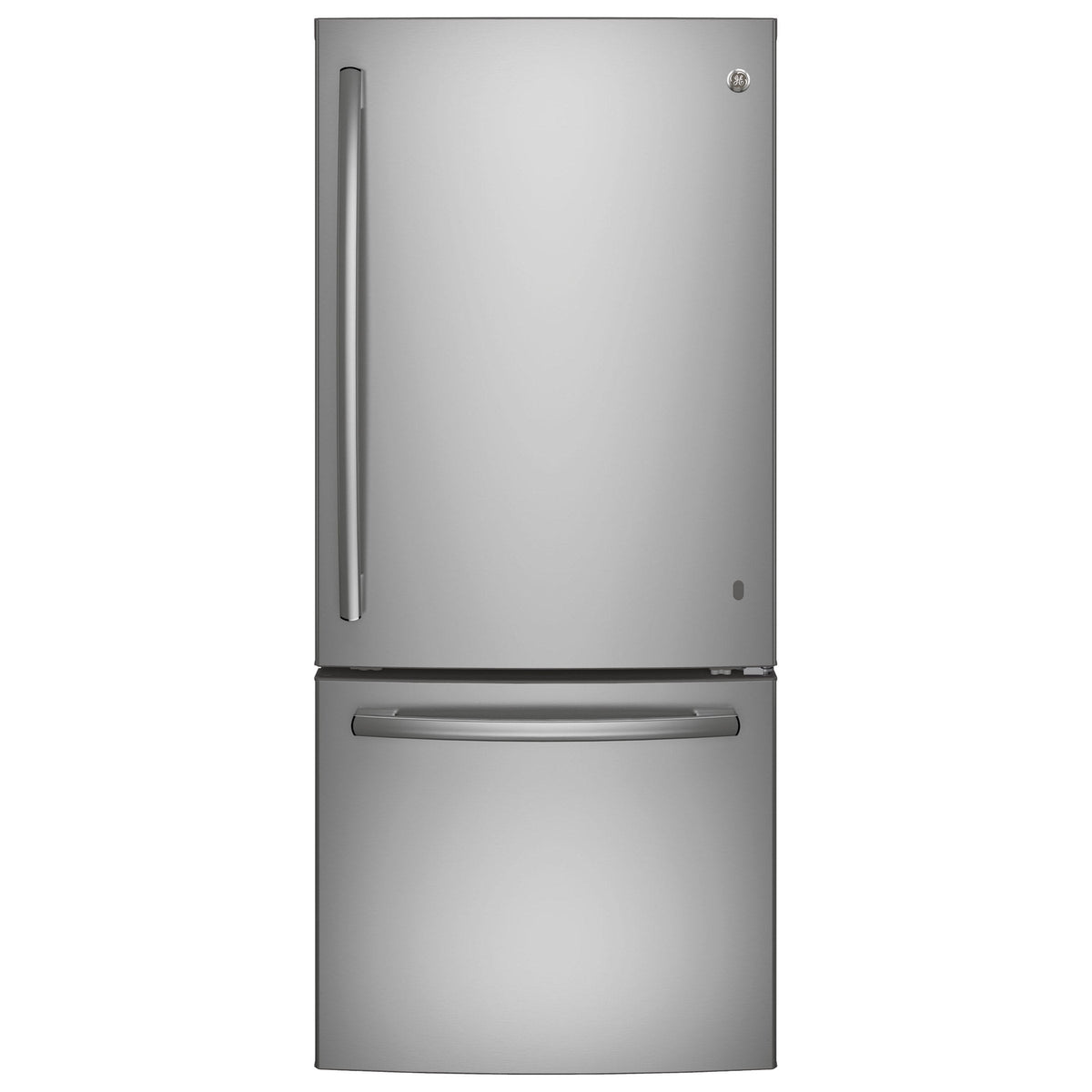 GE 30 in. 20.9 cu.ft. Bottom Freezer Refrigerator with Humidity Controlled Crispers