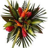 Tropical Wild Heliconia - 4 Bouquets