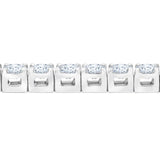 Round Brilliant Diamond Tennis Bracelet (5.00 ctw)