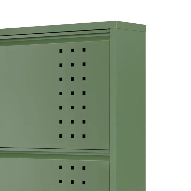 CEHA AYK 3-Door Metal Shoe Cabinet with Front Ventilation