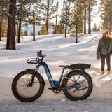 Aventon Aventure V2.5 Step Through Fat Tire E Bike, 97 km Max Range