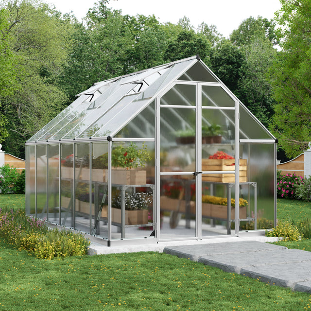 Canopia by Palram Essence 8 ft. x 12 ft. Greenhouse Kit C0
