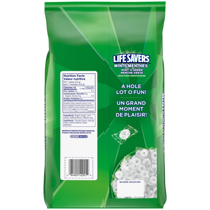 Lifesavers Wint-O-Green, 1.16 kg