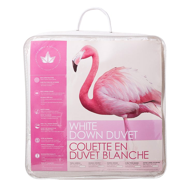 Canadian Down & Feather Company White Duck Down Summer Duvet