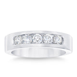 Men's Round Brilliant Diamond Ring (0.95 ctw)