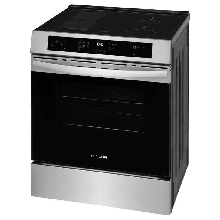 Frigidaire 30 in. 5.3 cu ft. Stainless Steel Freestanding Induction Front Control Range with Air Fry