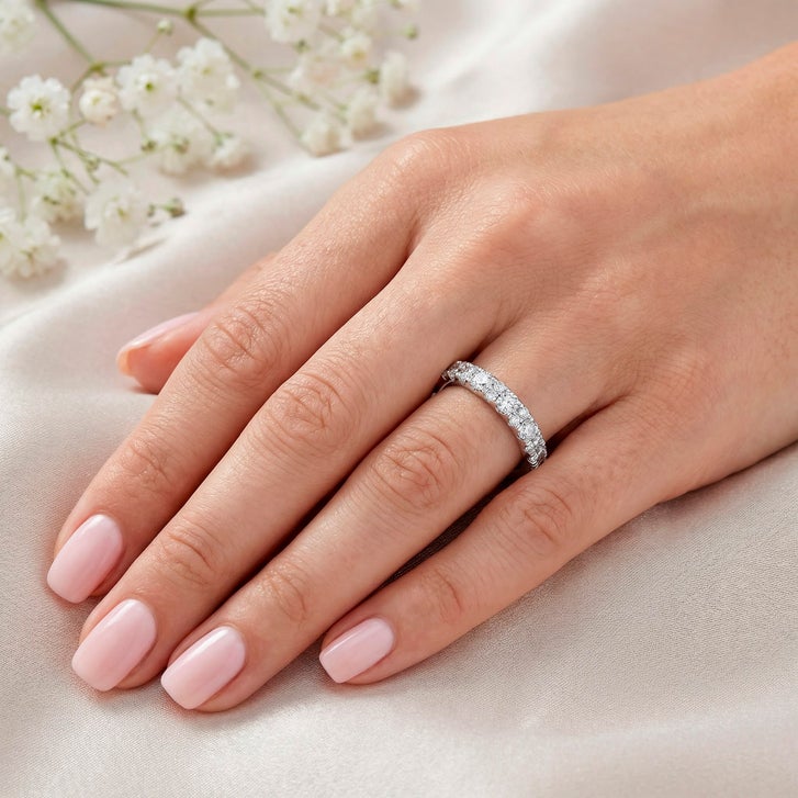 Round Brilliant Diamond Band (0.45 ctw)
