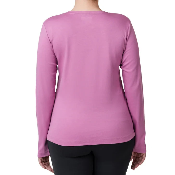 United Colors of Benetton Women’s Long Sleeve Supima Top