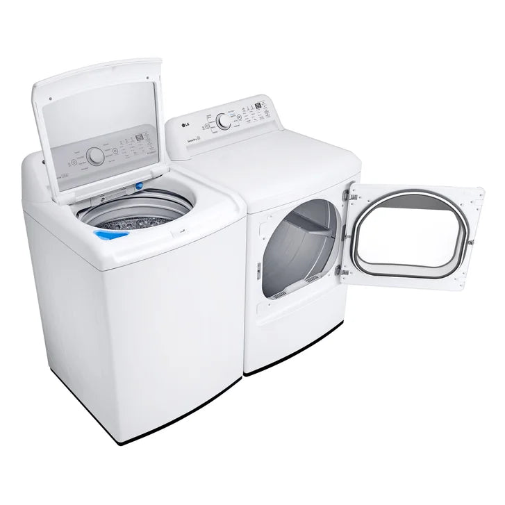 LG Laundry Bundle 5.2 cu ft. Top Load Washer and 7.3 cu ft. Electric Dryer