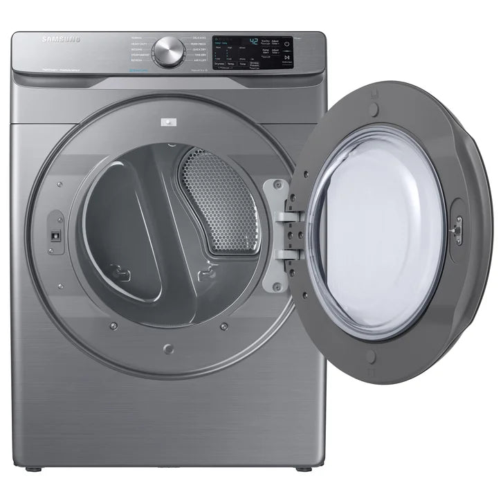 Samsung 7.5 cu ft. Platinum Electric Dryer with Steam Sanitize