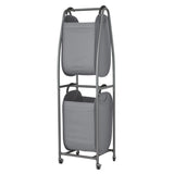 Neatfreak 2-Tier Rolling Vertical Laundry Sorter