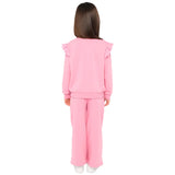 Pekkle Boys' and Girls' Cozy Fuzzy Fleece 2-piece Sweatshirt and Pants Set