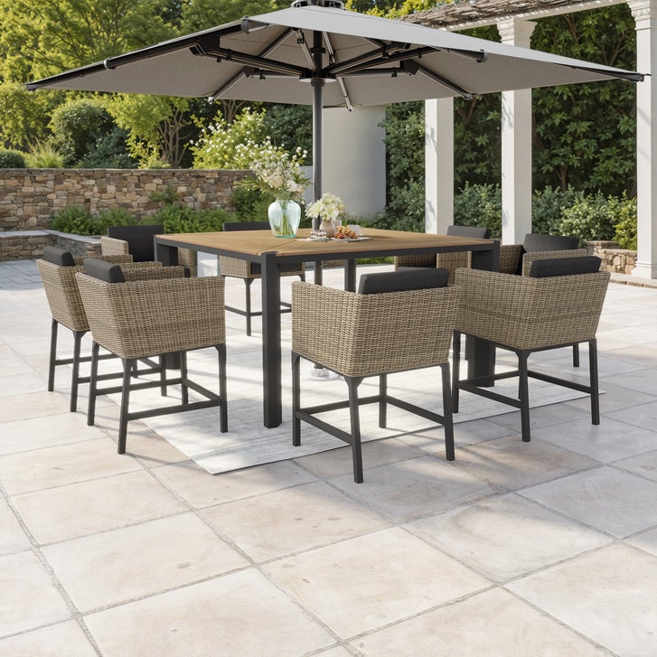 Aberdeen 9-piece Patio Dining Set