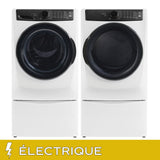 Electrolux 7 Series Laundry Bundle 5.2 cu ft. Front Load Washer and 8.0 cu ft. Electric Dryer with Storage Pedestal