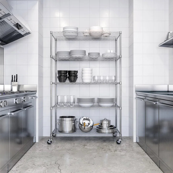 Vancouver Classics Commercial Shelving 48 in. x 24 in. x 72 in.
