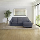 Thomasville Dillard – Woven Fabric 2-piece Sofa with Reversible Chaise