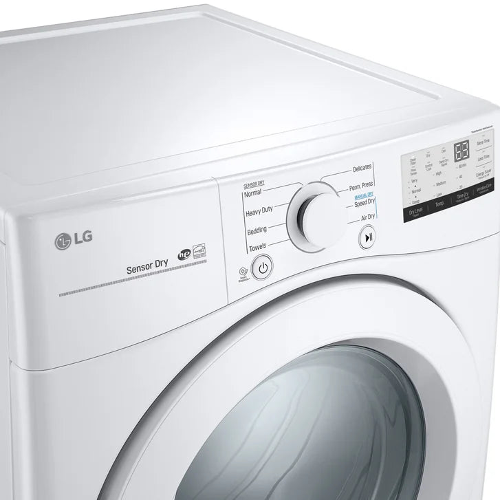 LG Laundry Bundle 5.2 cu ft. Front Load Washer and 7.4 cu ft. Electric Dryer with Stacking Kit