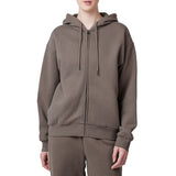 Tuff Athletics Women’s Oversized Fleece Hooded Full Zip