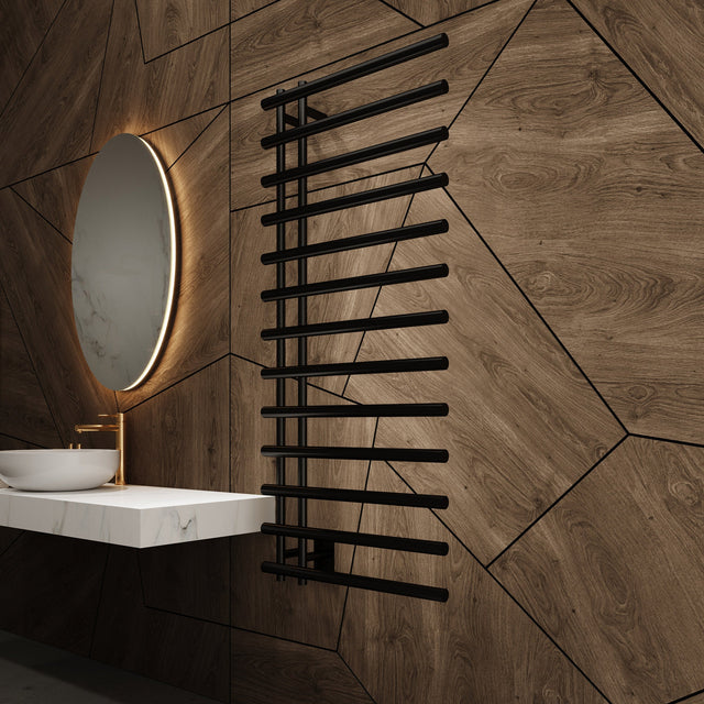 Paris Mirror Leto 13 Bar Towel Warmer Q6