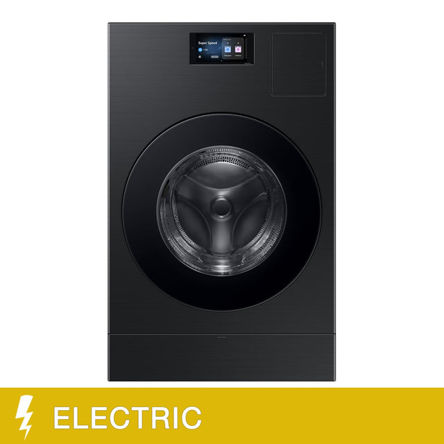 Samsung Bespoke 27 in. 6.1 cu ft. Black Steel All-in-one vented Front Load Washer and Dryer Combo Q0