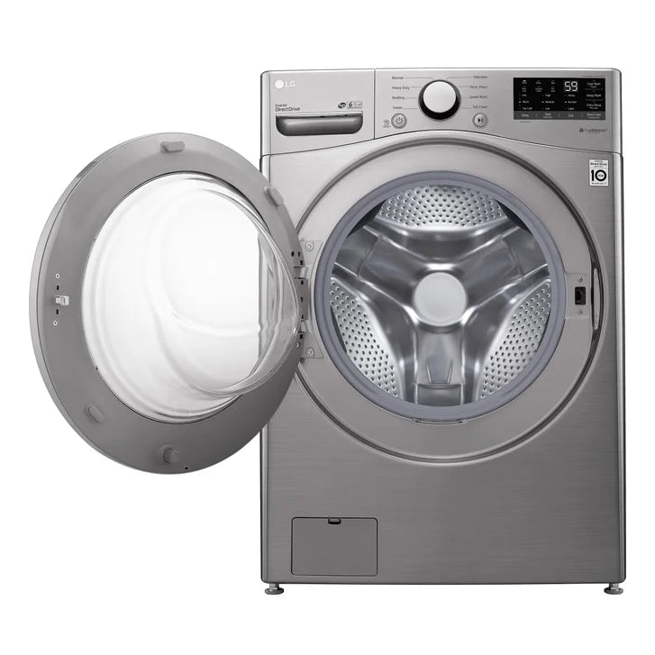 LG Laundry Bundle 5.2 cu ft. Front Load Washer and 7.4 cu ft. Electric Dryer with Storage Pedestal