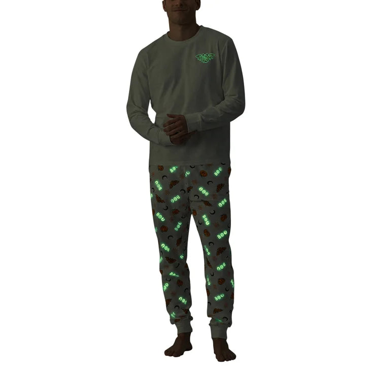Jammers Glow-In-The-Dark Halloween Family Pajama Set, 2-piece