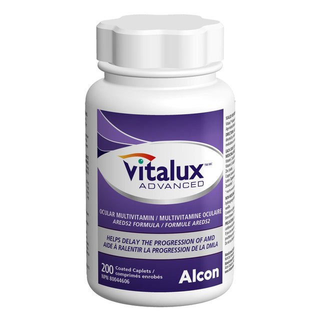 Vitalux - Advanced Ocular Multivitamin, 200 Coated Caplets C5
