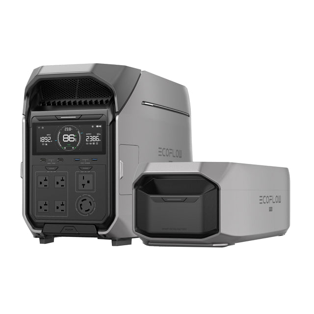EcoFlow DELTA Pro 3 with Extra Battery P3